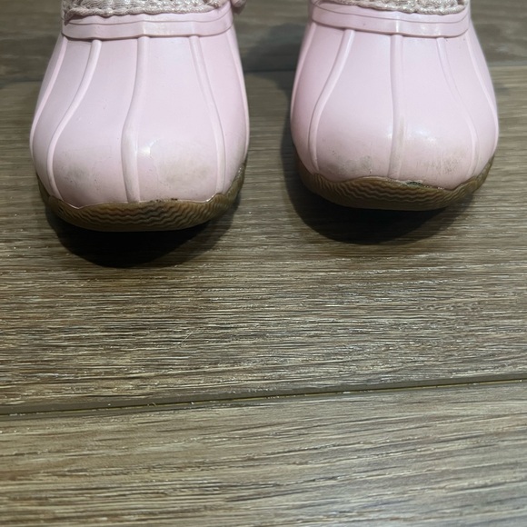 Toddler Sperry Saltwater Duck Boots Pink - Picture 3 of 9